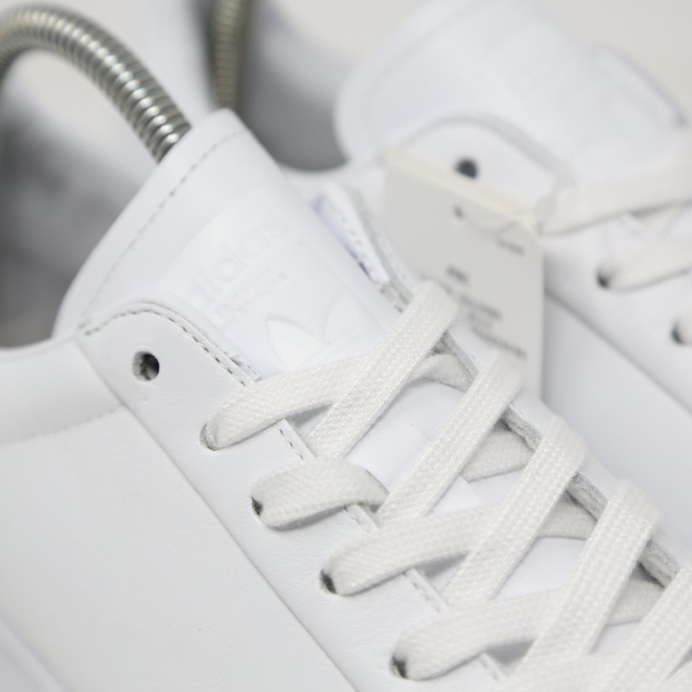 adidas Superstar Pure Luxe Premium White Sneaker FV3352 Gold Trainer Casual - Picture 7 of 11
